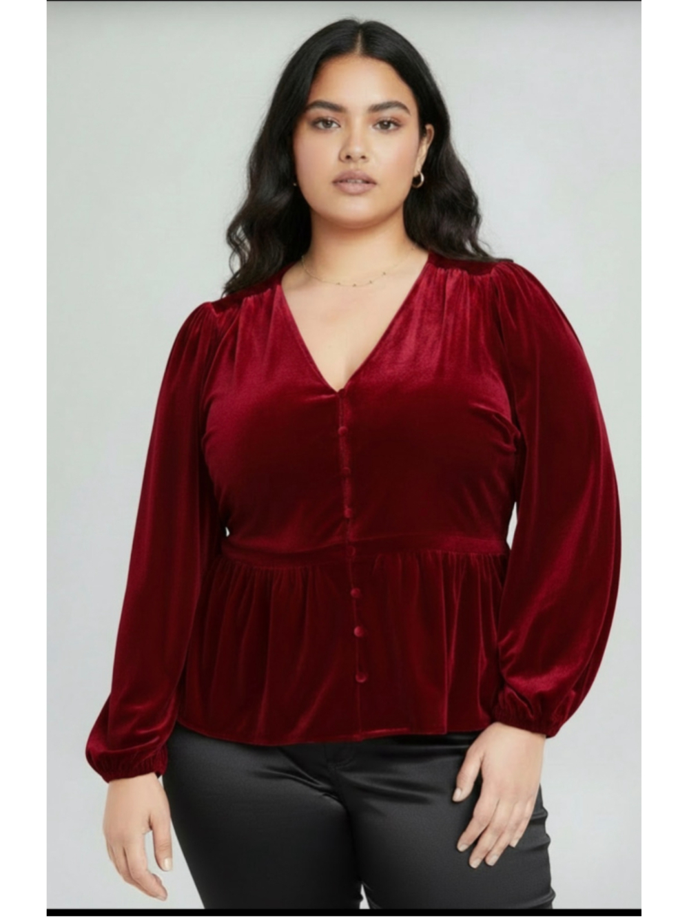 Women's Old Navy Velvet Top